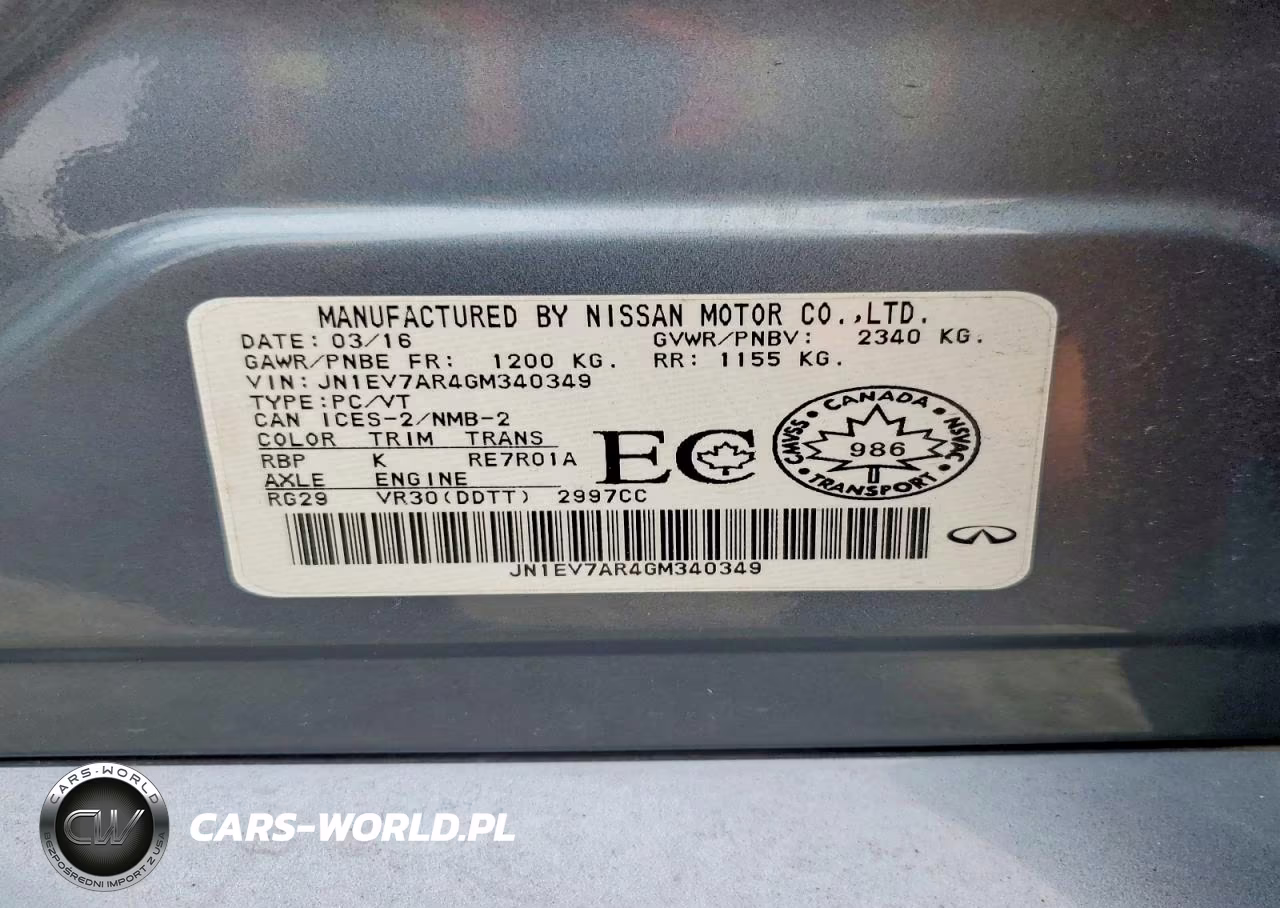 2016 Infiniti Q50 3.0T Premium VIN:JN1EV7AR4GM340349 - 13