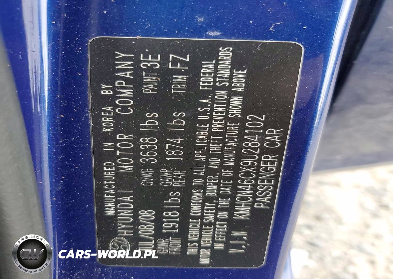 2009 Hyundai Accent Gls VIN:KMHCN46CX9U284102 - 13