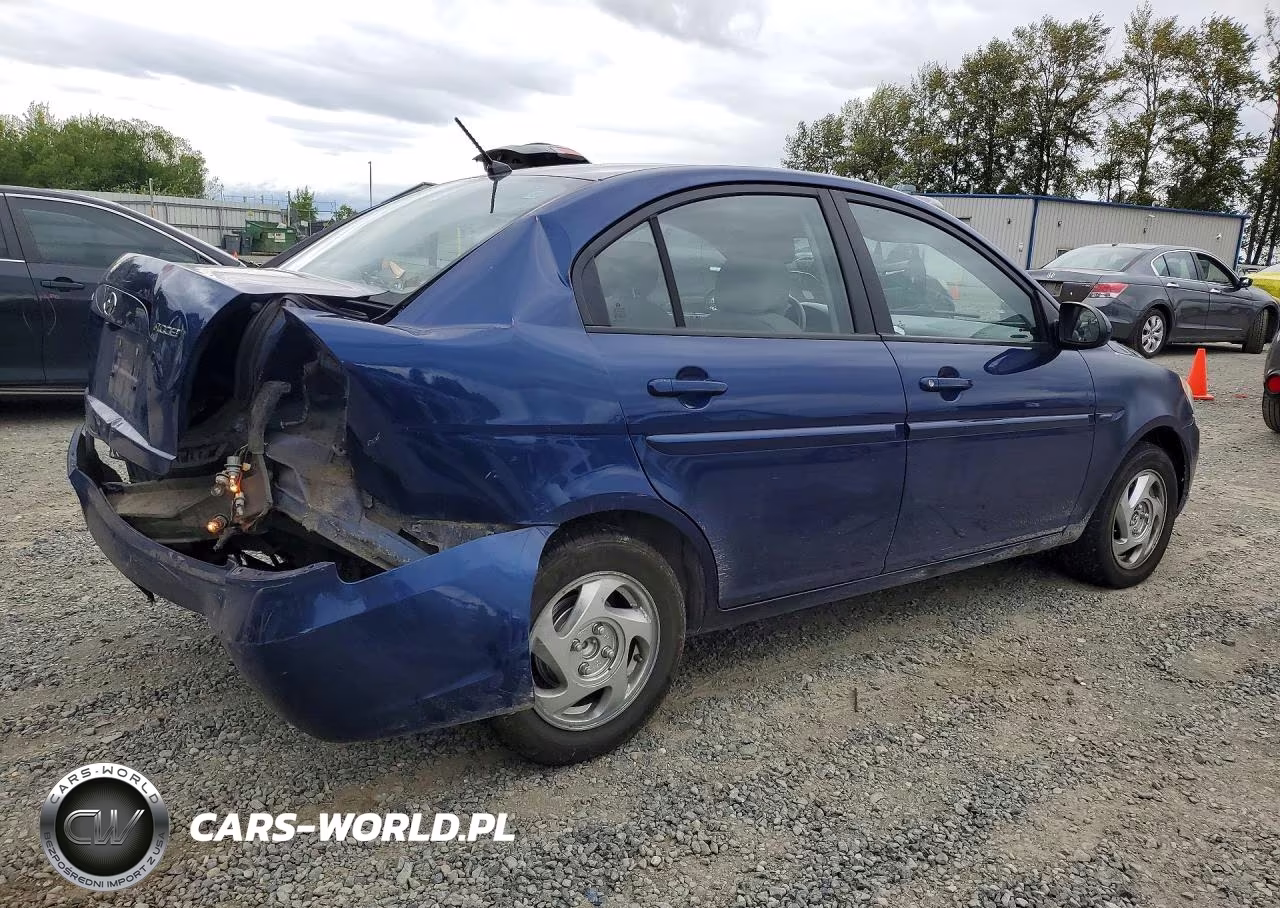 2009 Hyundai Accent Gls VIN:KMHCN46CX9U284102 - 3