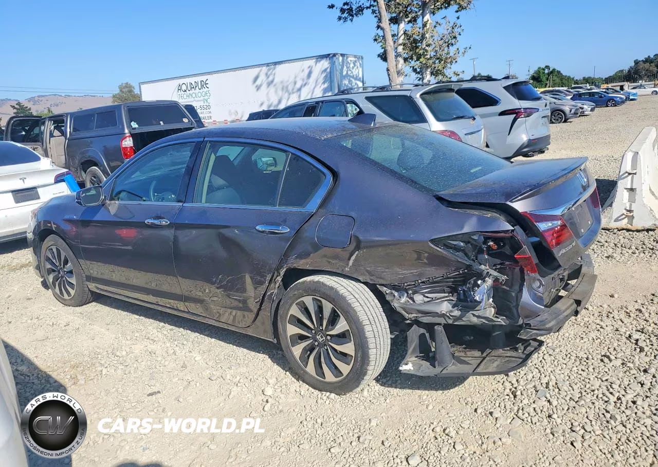 2017 Honda Accord Hybrid VIN:JHMCR6F3XHC006419 - 2