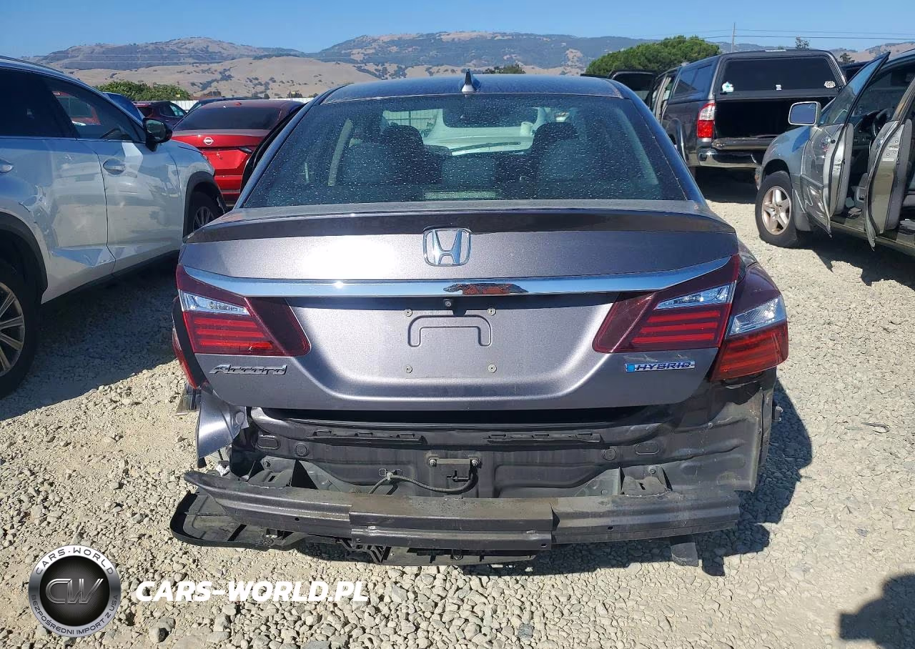 2017 Honda Accord Hybrid VIN:JHMCR6F3XHC006419 - 6