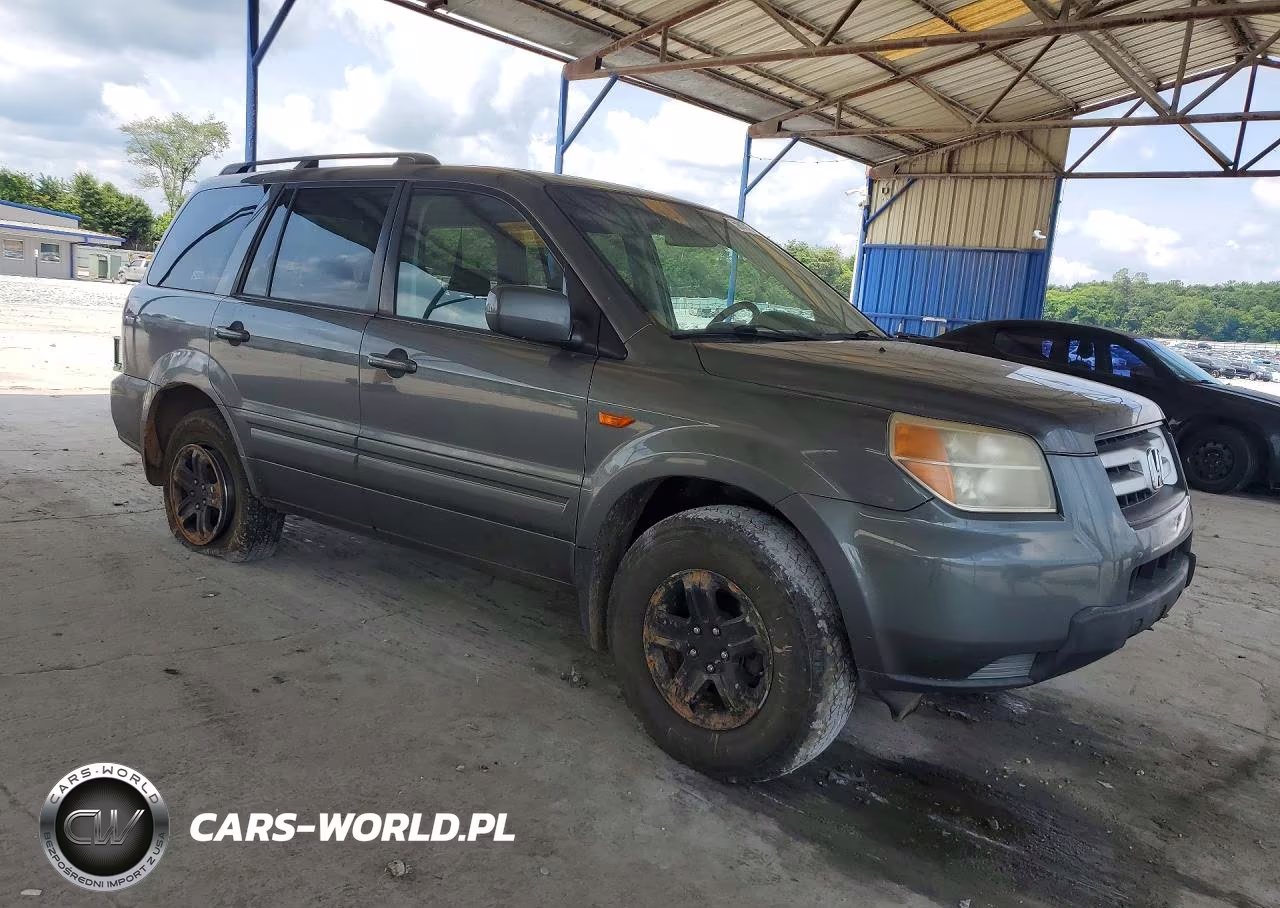 2008 Honda Pilot Vp VIN:5FNYF18228B037688 - 4