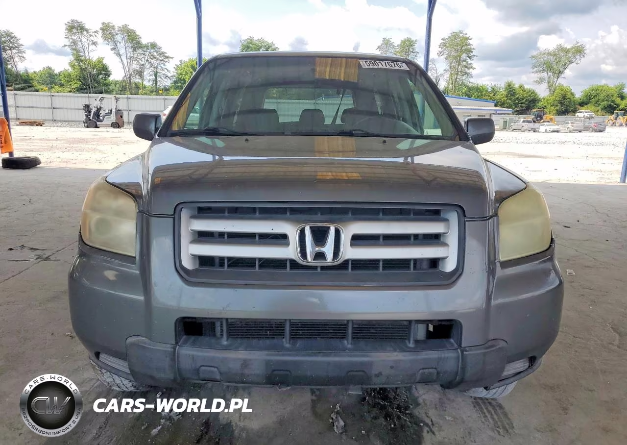 2008 Honda Pilot Vp VIN:5FNYF18228B037688 - 5