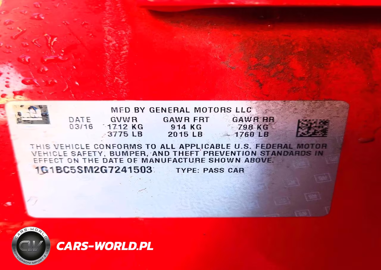 2016 Chevrolet Cruze Ls VIN:1G1BC5SM2G7241503 - 12