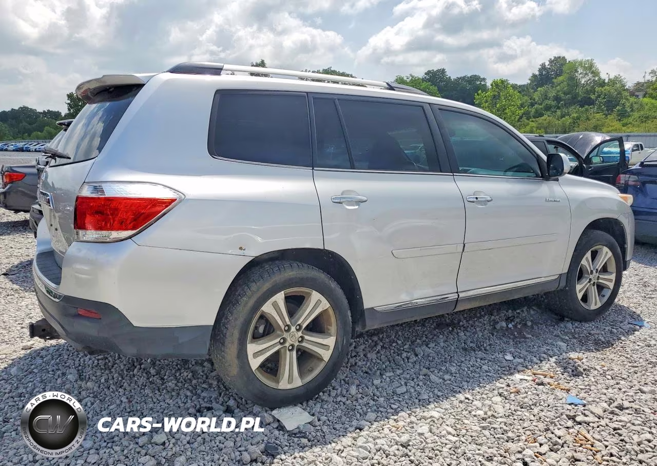2012 Toyota Highlander Limited VIN:5TDDK3EH9CS099379 - 3