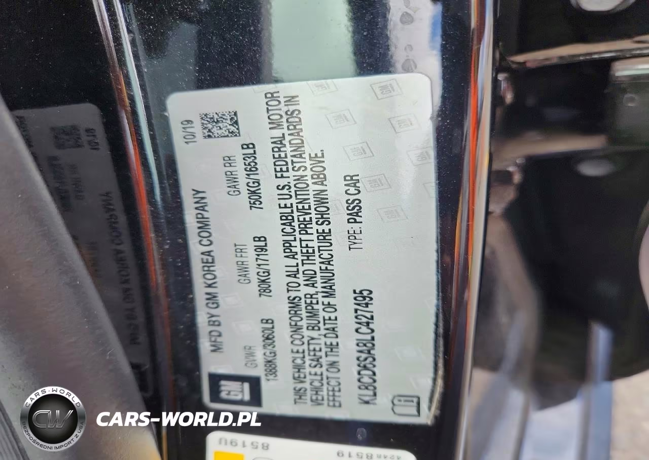 2020 Chevrolet Spark 1Lt VIN:KL8CD6SA8LC427495 - 13