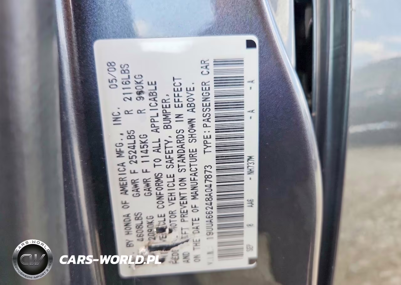 2008 Acura Tl VIN:19UUA66248A047873 - 13