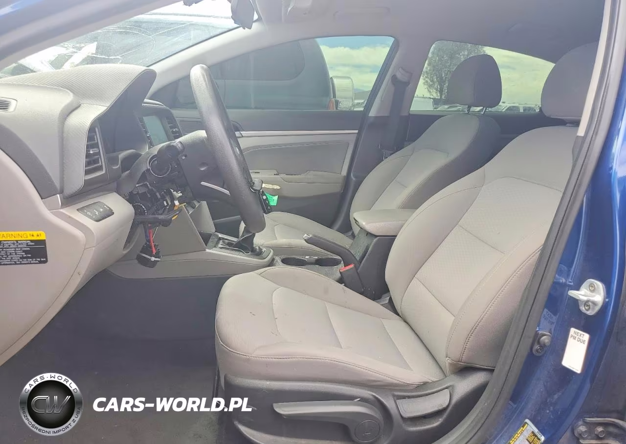 2019 Hyundai Elantra Sel VIN:5NPD84LF7KH411418 - 7