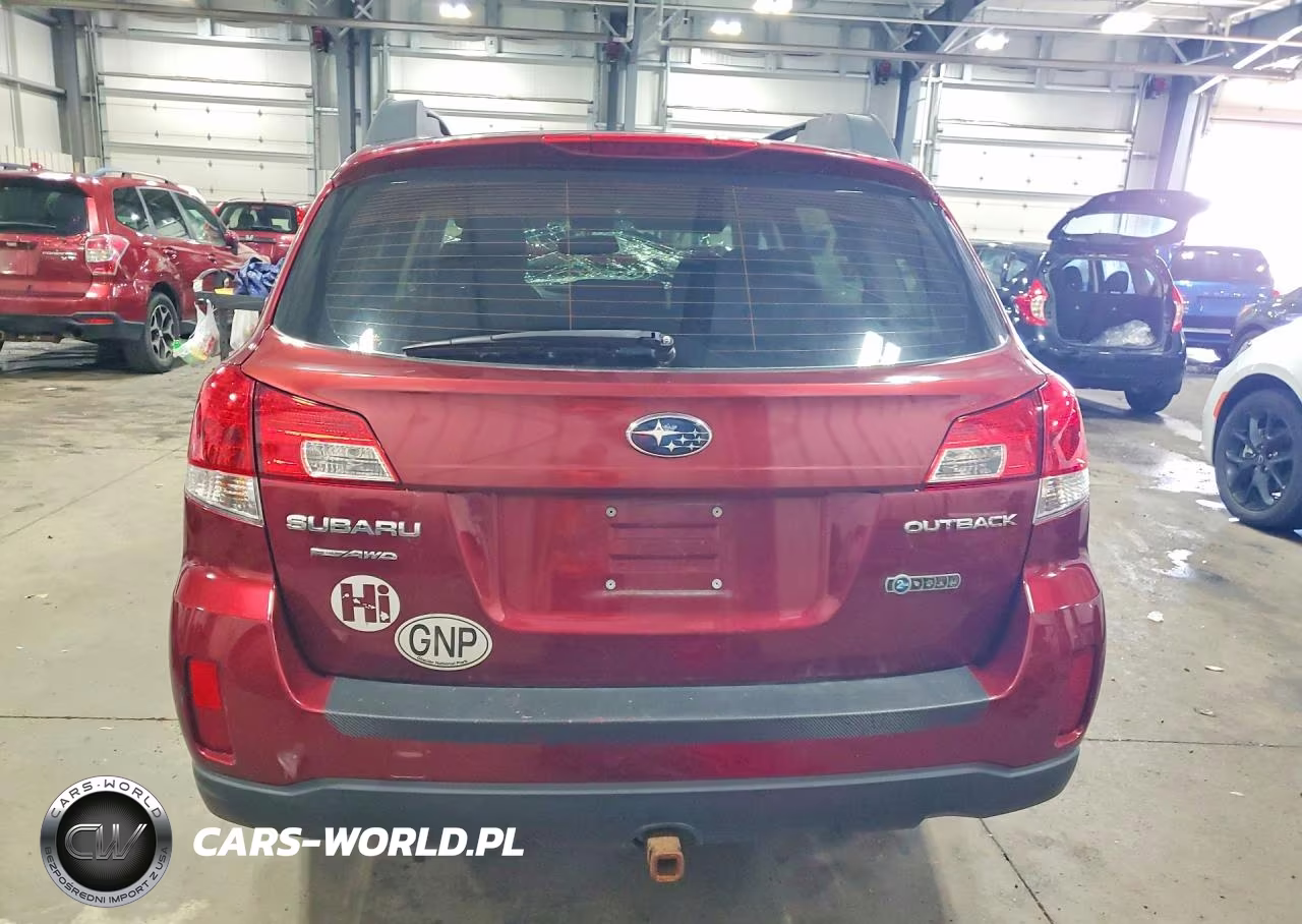 2012 Subaru Outback 2.5I VIN:4S4BRCAC3C3278513 - 6