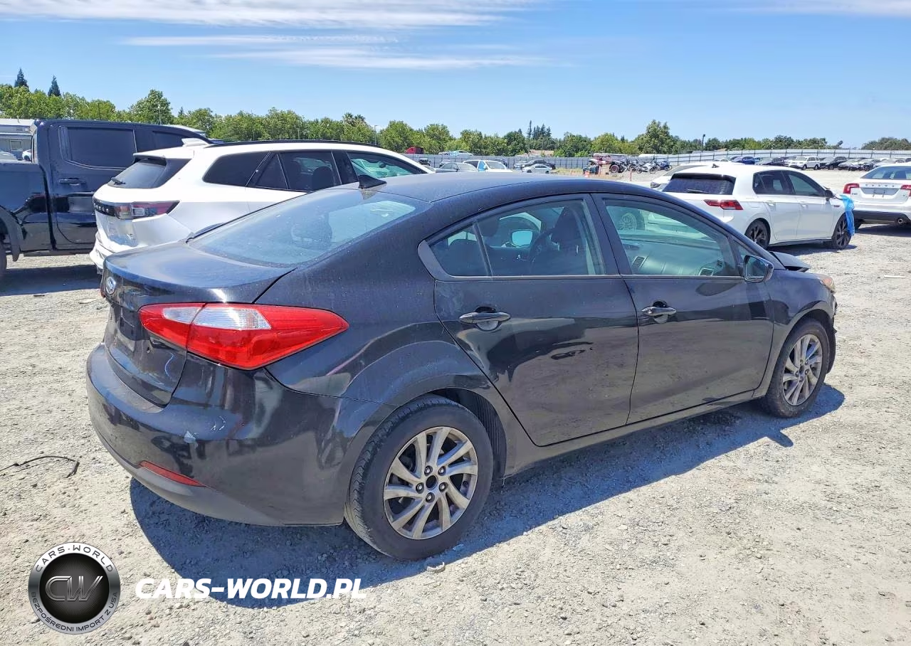 2014 Kia Forte Lx VIN:KNAFK4A6XE5172011 - 3
