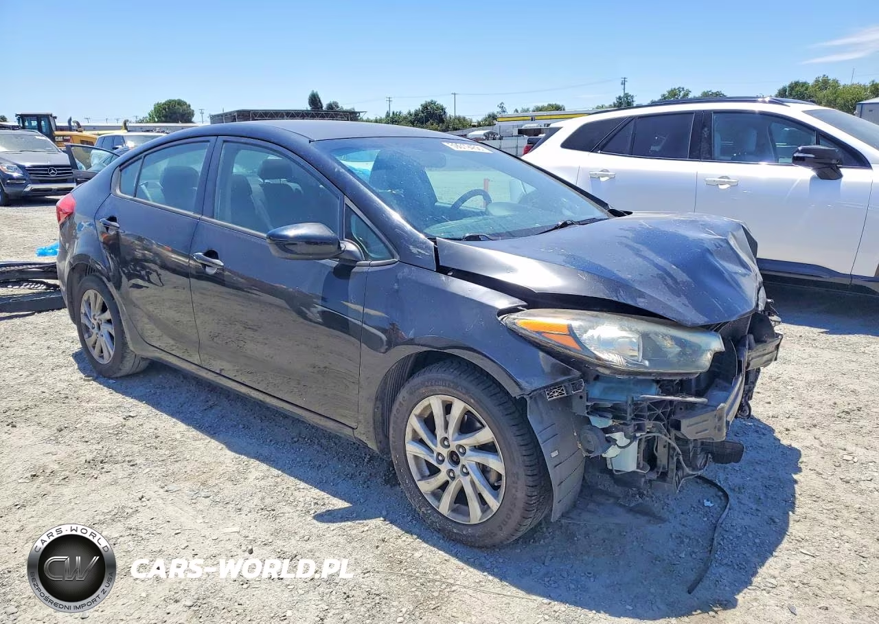 2014 Kia Forte Lx VIN:KNAFK4A6XE5172011 - 4