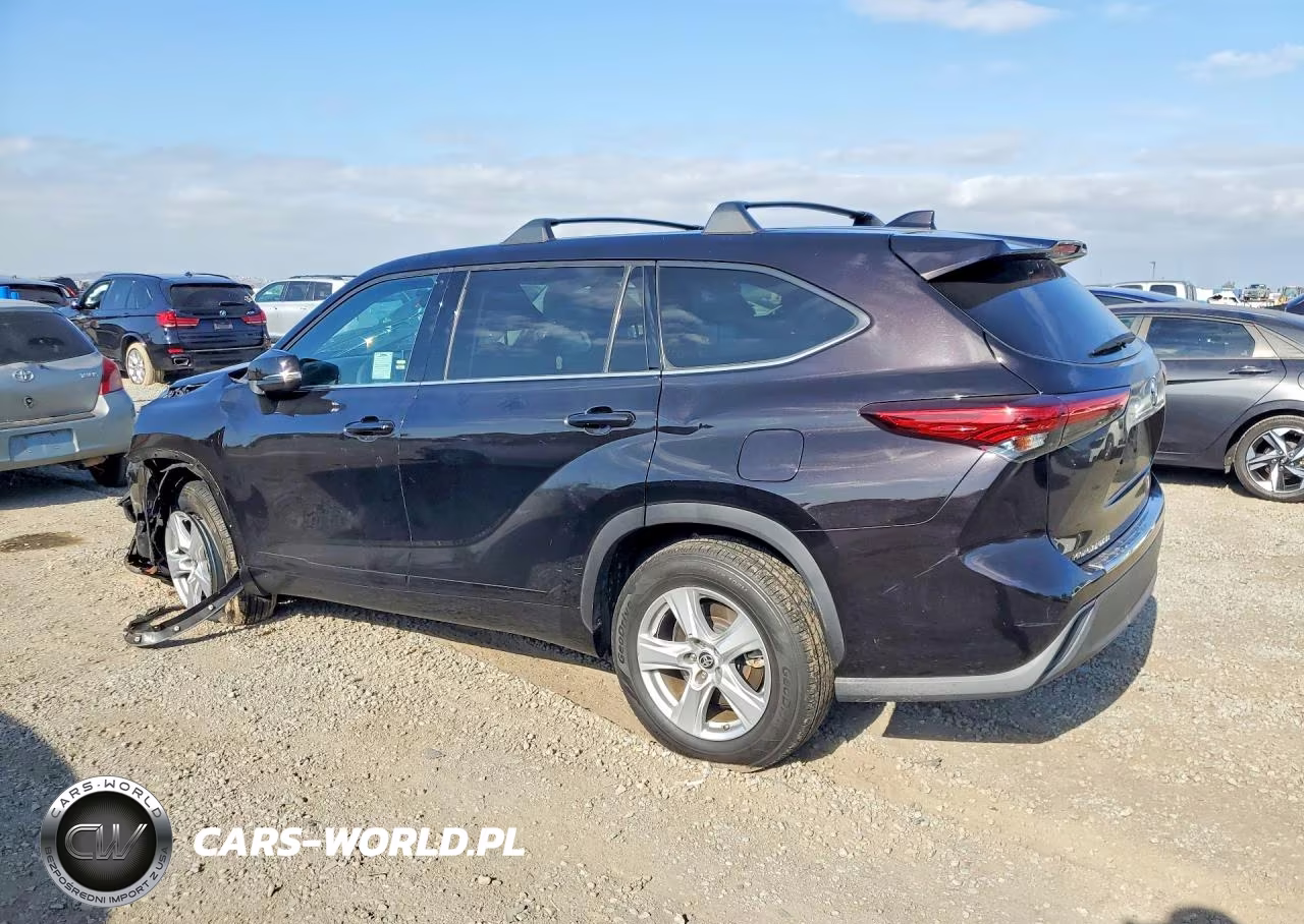 2020 Toyota Highlander L VIN:5TDCZRAH3LS011636 - 2
