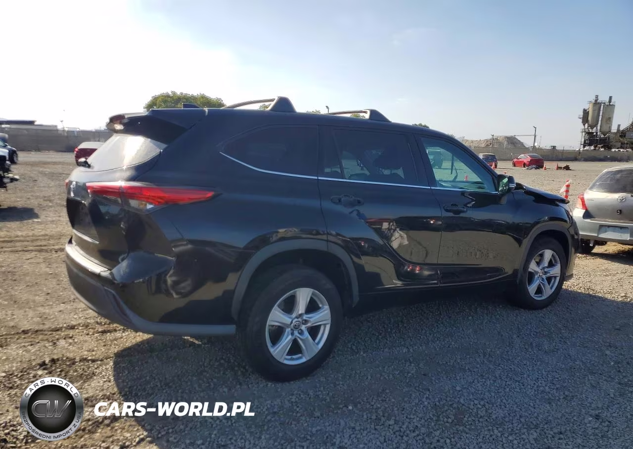 2020 Toyota Highlander L VIN:5TDCZRAH3LS011636 - 3