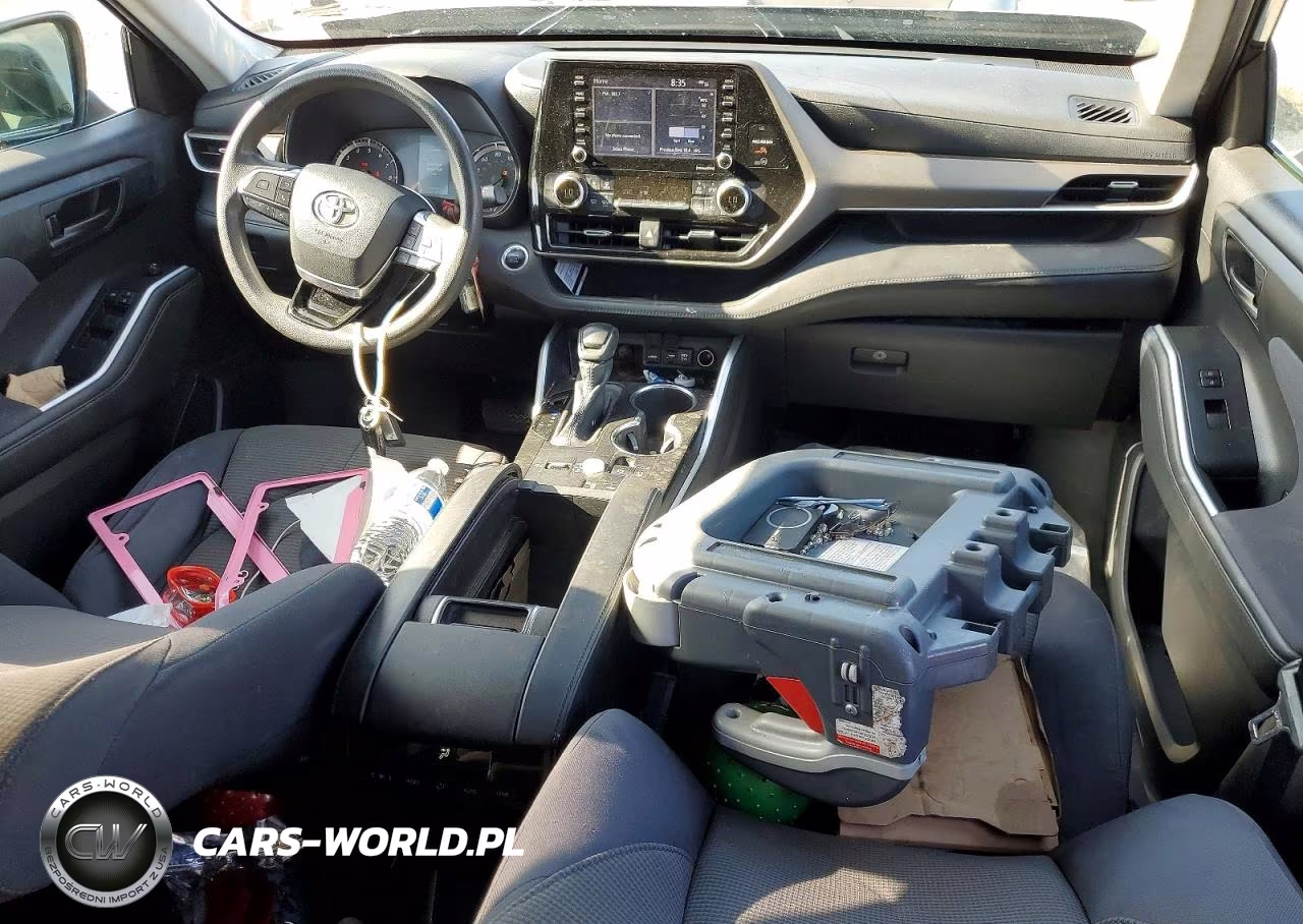 2020 Toyota Highlander L VIN:5TDCZRAH3LS011636 - 8