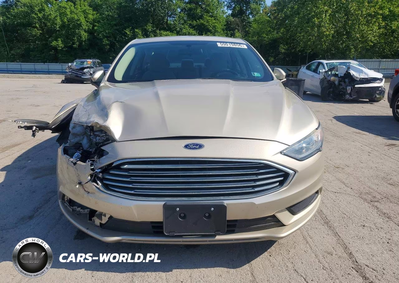 2018 Ford Fusion S Hybrid VIN:3FA6P0UU1JR122165 - 5