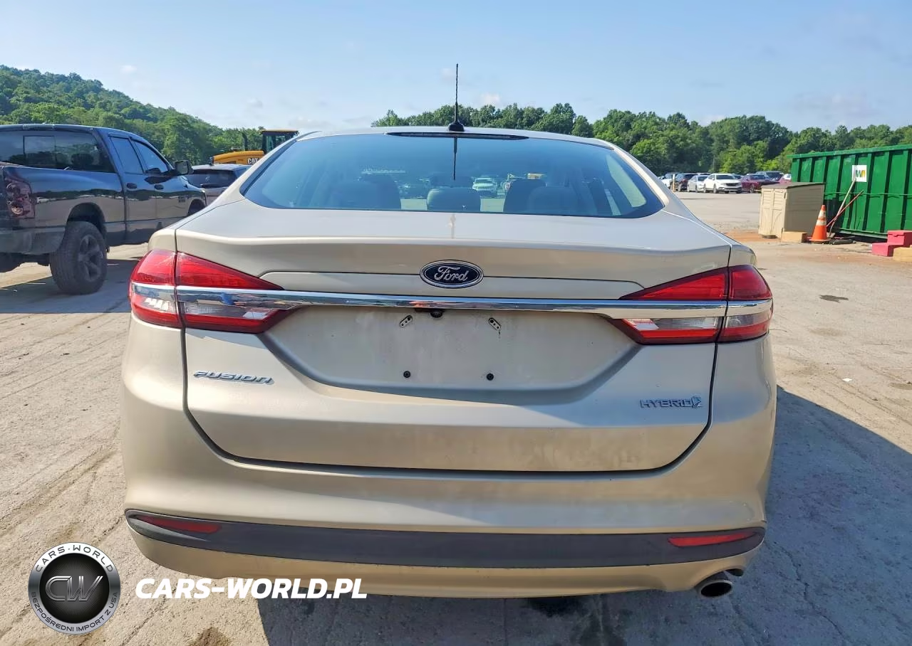 2018 Ford Fusion S Hybrid VIN:3FA6P0UU1JR122165 - 6