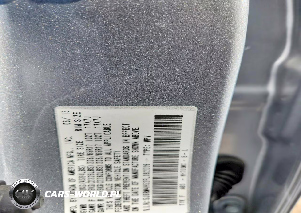 2015 Honda Cr-V Ex VIN:5J6RM4H52FL092006 - 14