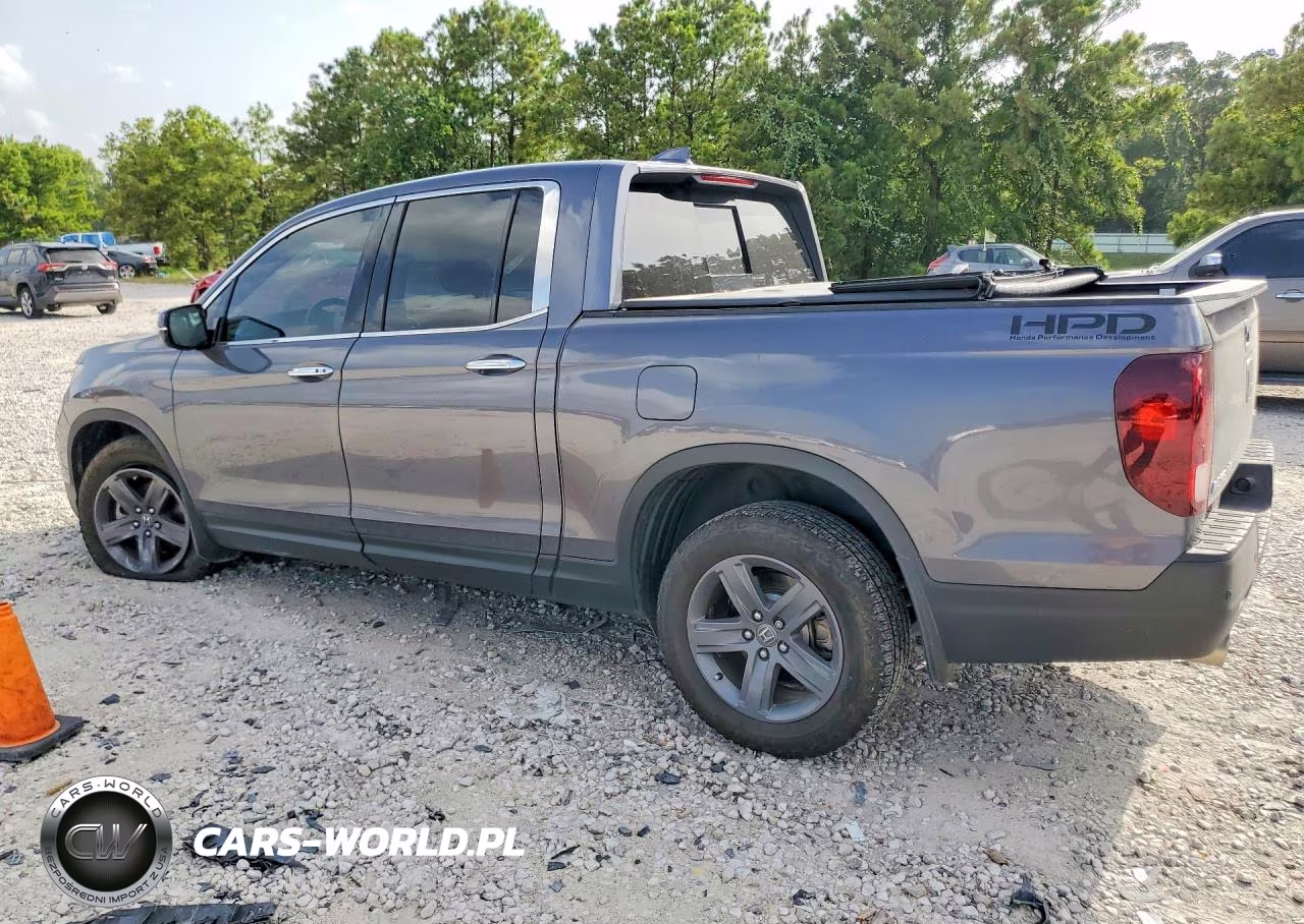 2021 Honda Ridgeline Rtl VIN:5FPYK3F76MB005575 - 2