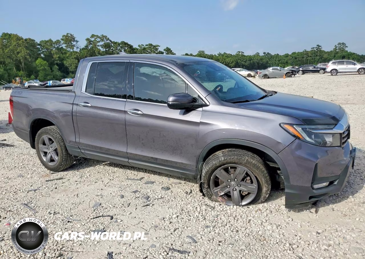 2021 Honda Ridgeline Rtl VIN:5FPYK3F76MB005575 - 4