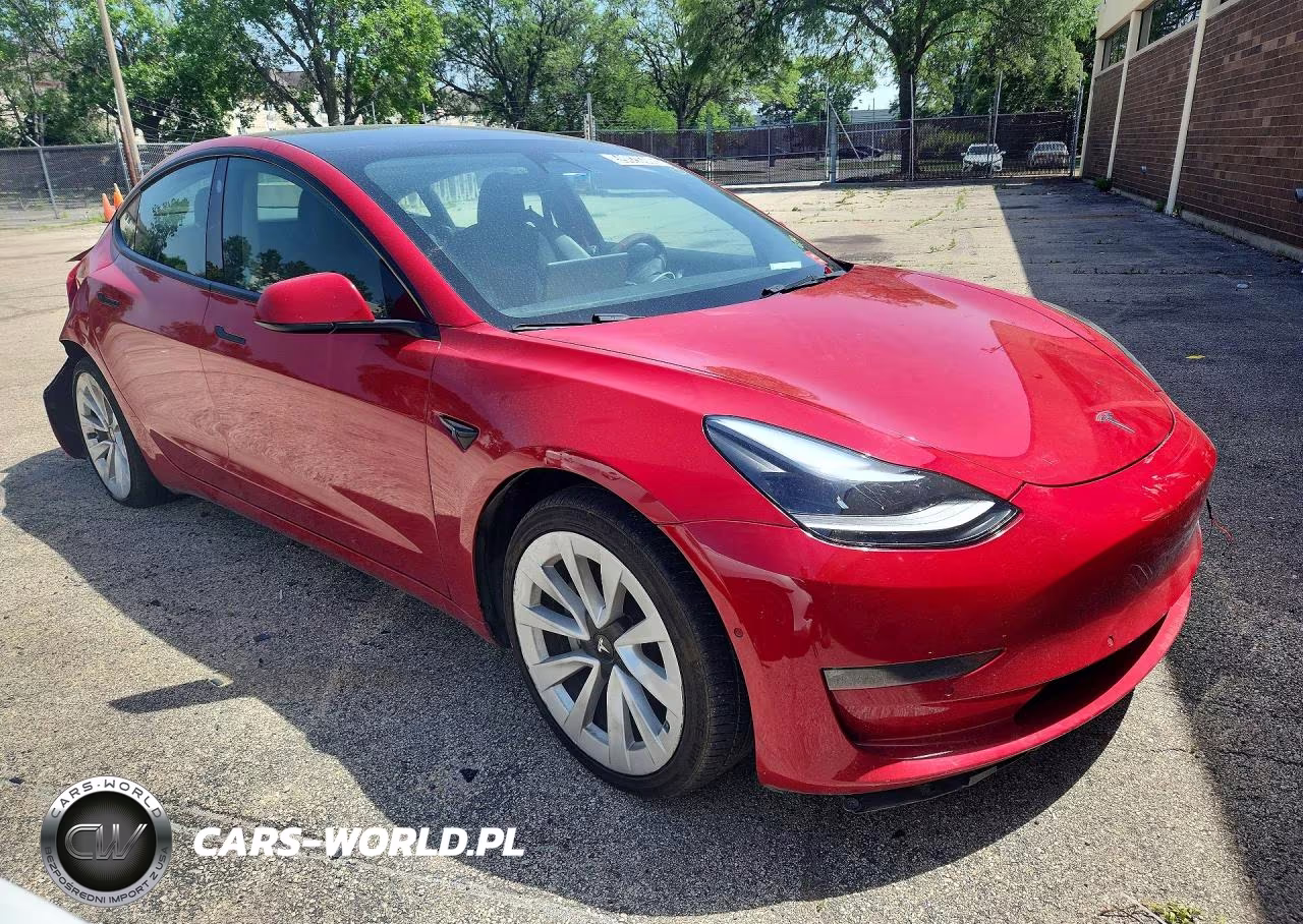 2022 Tesla Model 3 VIN:5YJ3E1EA7NF287884 - 4