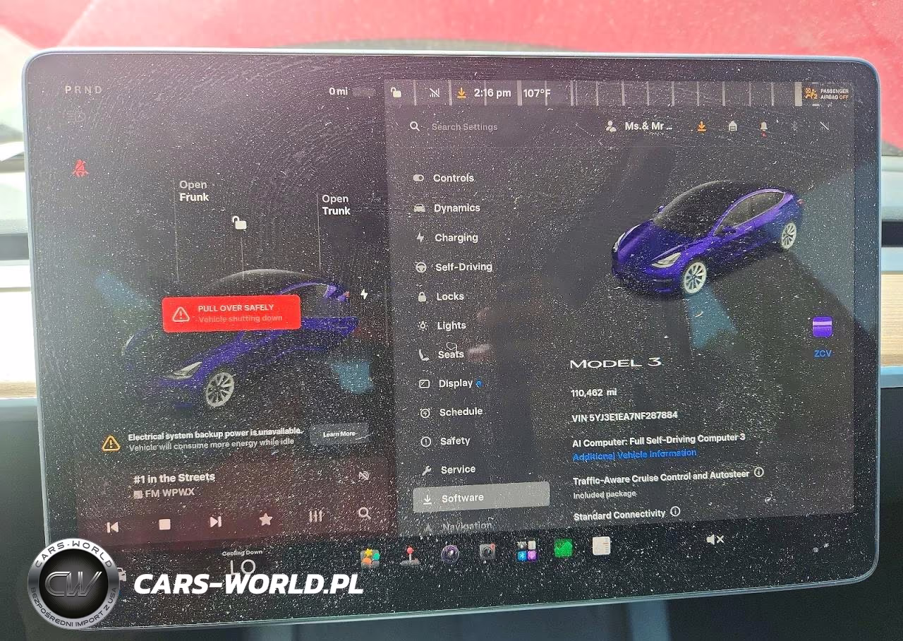 2022 Tesla Model 3 VIN:5YJ3E1EA7NF287884 - 9