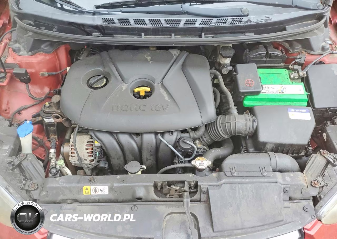 2013 Hyundai Elantra Gls VIN:KMHDH4AE7DU535915 - 11