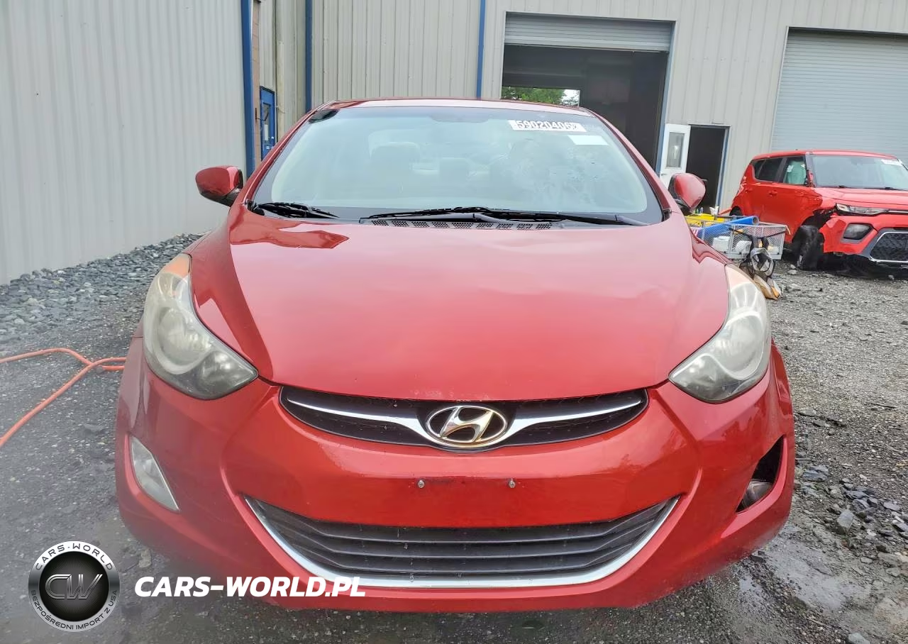 2013 Hyundai Elantra Gls VIN:KMHDH4AE7DU535915 - 5
