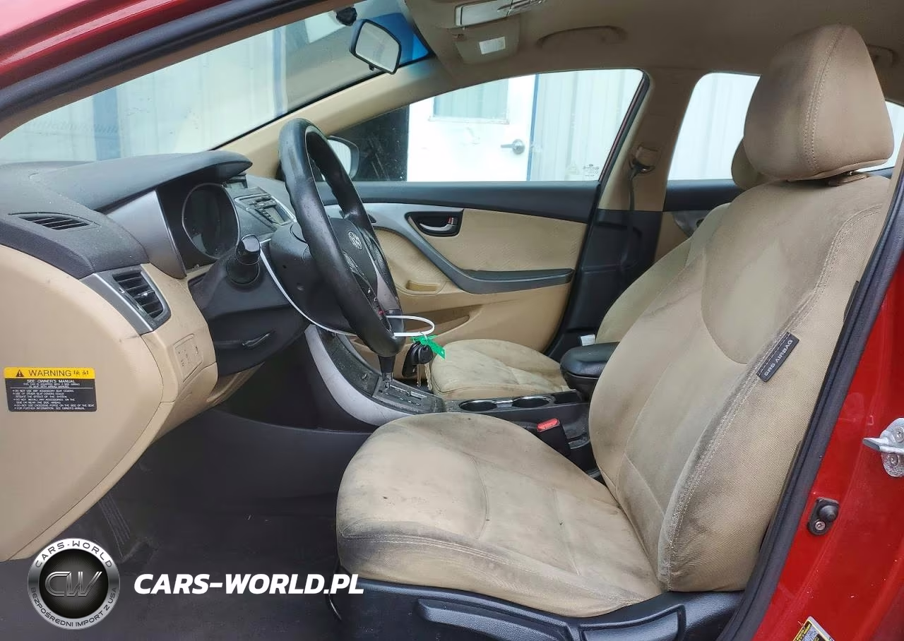 2013 Hyundai Elantra Gls VIN:KMHDH4AE7DU535915 - 7