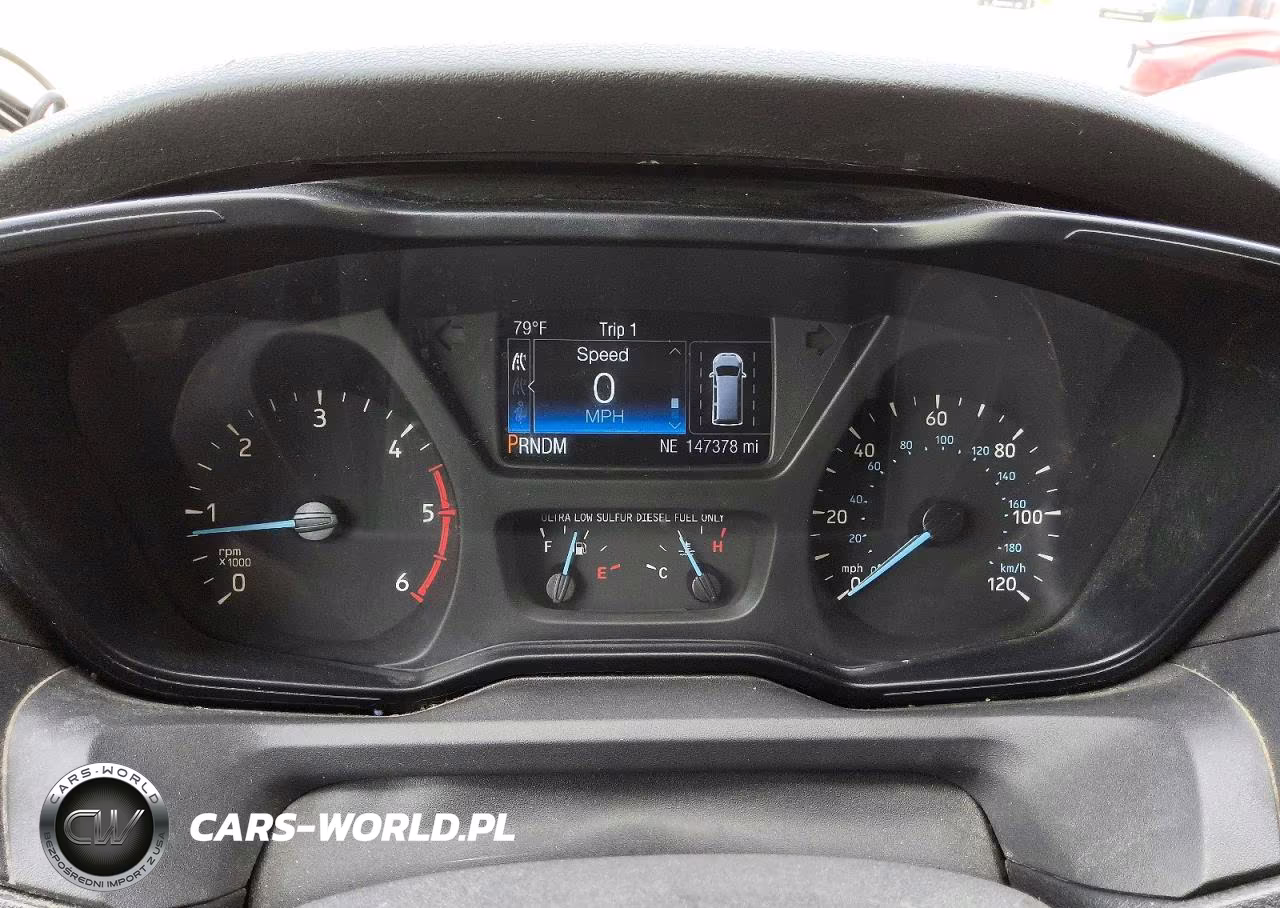 2016 Ford Transit Van T-150 VIN:1FTYE2CV0GKA80891 - 9