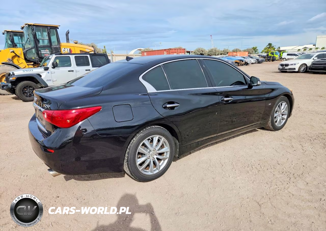 2015 Infiniti Q50 Base VIN:JN1BV7AP7FM337803 - 3