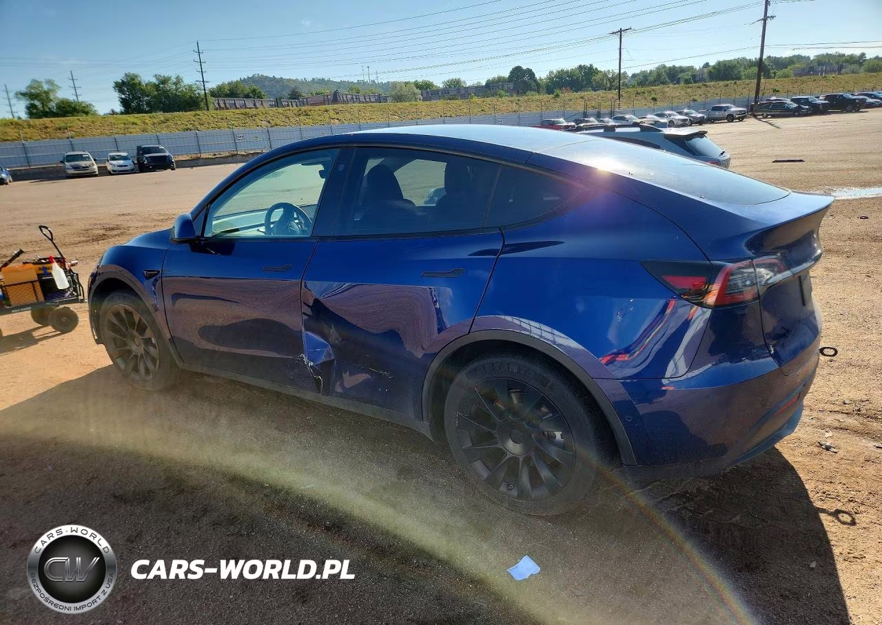 2022 Tesla Model Y VIN:7SAYGDEE3NA011075 - 2