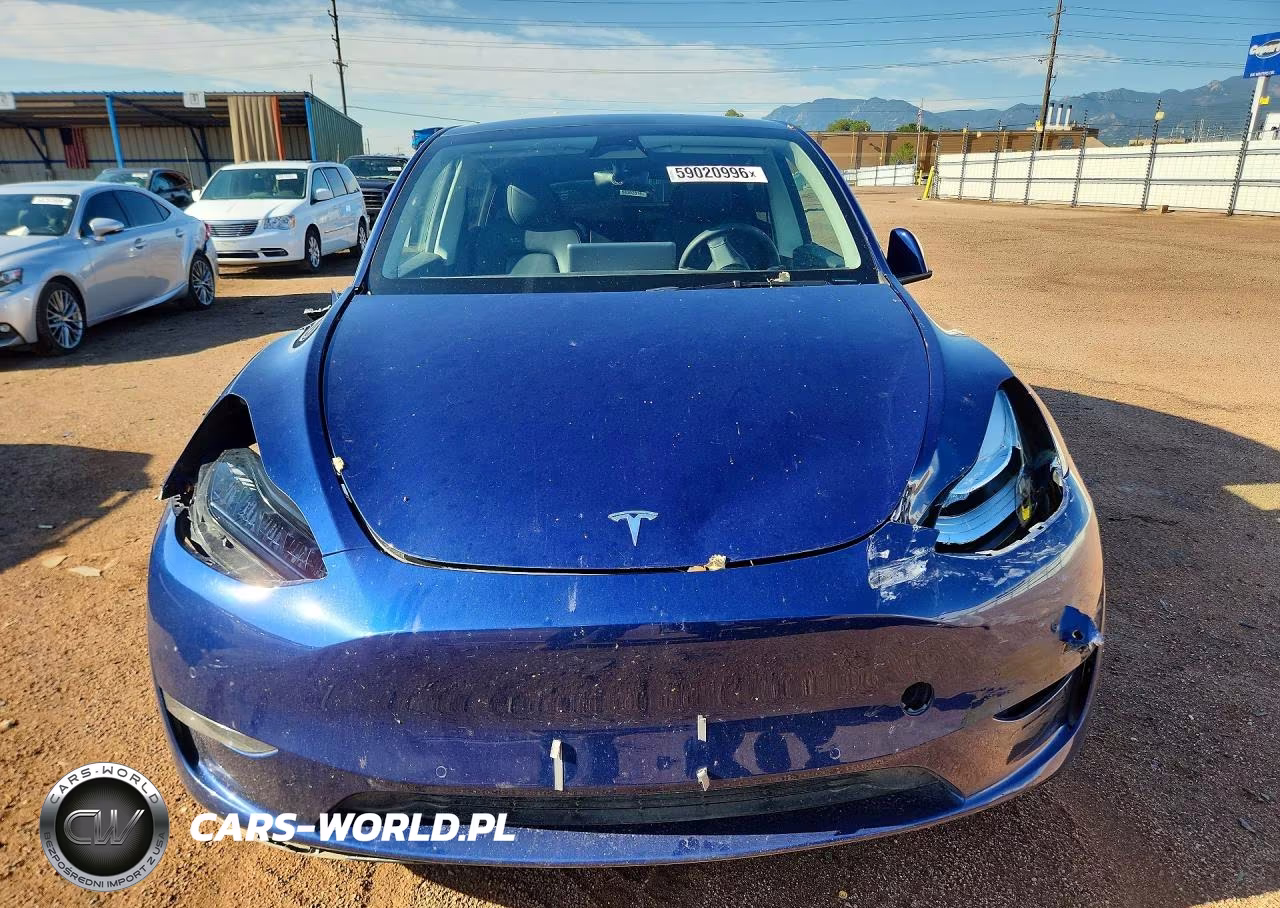 2022 Tesla Model Y VIN:7SAYGDEE3NA011075 - 5