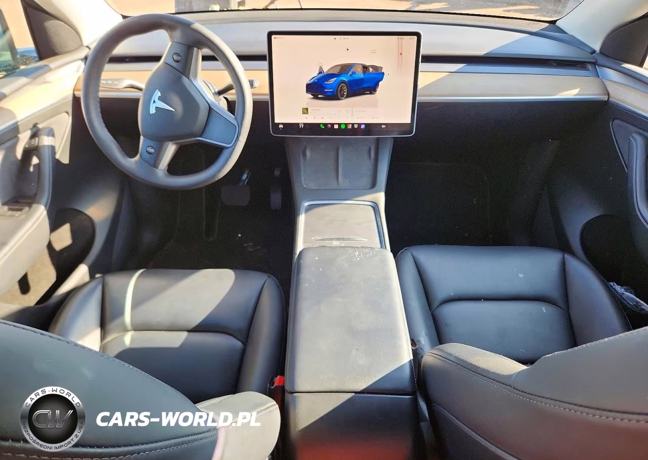 2022 Tesla Model Y VIN:7SAYGDEE3NA011075 - 8