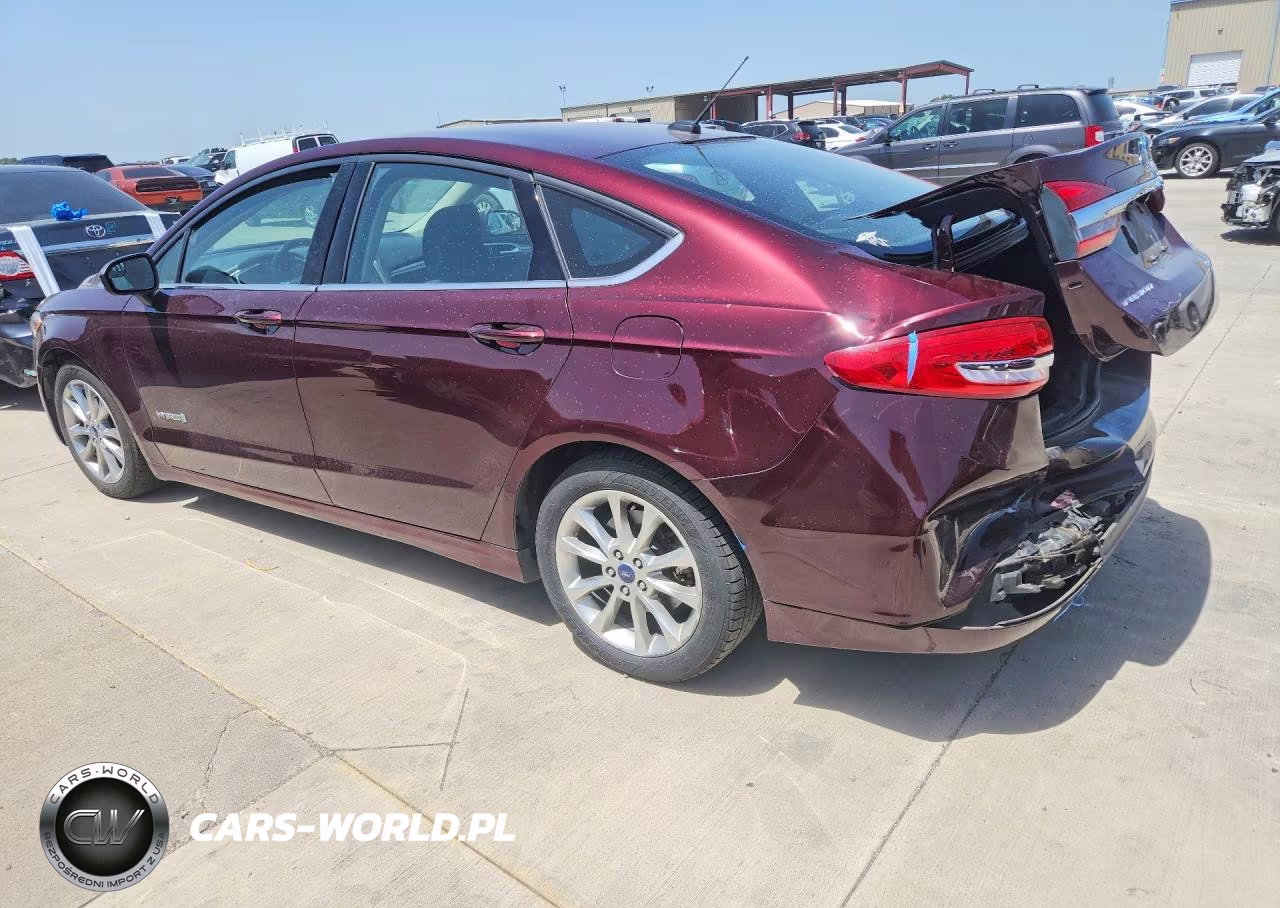 2017 Ford Fusion Se Hybrid VIN:3FA6P0LU6HR277967 - 2