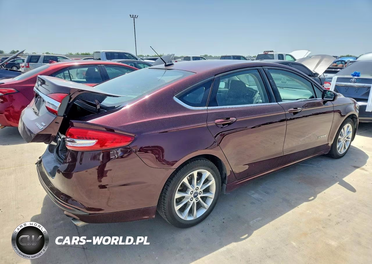 2017 Ford Fusion Se Hybrid VIN:3FA6P0LU6HR277967 - 3