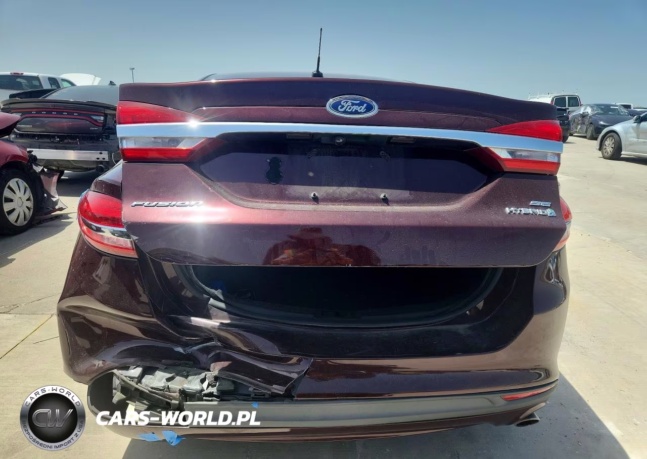 2017 Ford Fusion Se Hybrid VIN:3FA6P0LU6HR277967 - 6