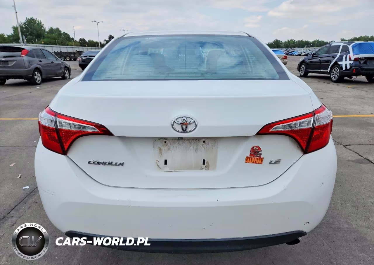2015 Toyota Corolla Le VIN:2T1BURHE8FC282078 - 6