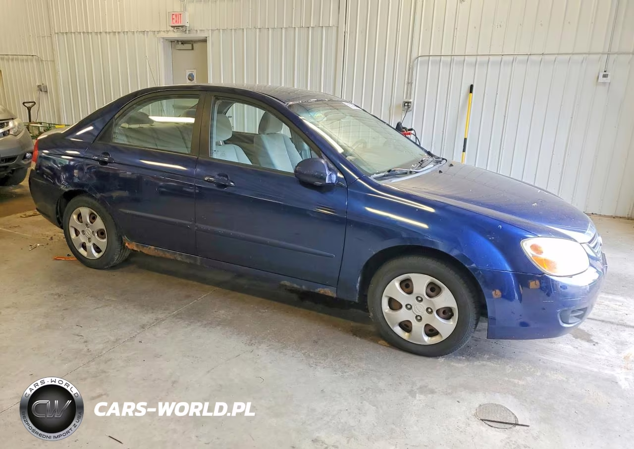2007 Kia Spectra Lx VIN:KNAFE121675455727 - 4