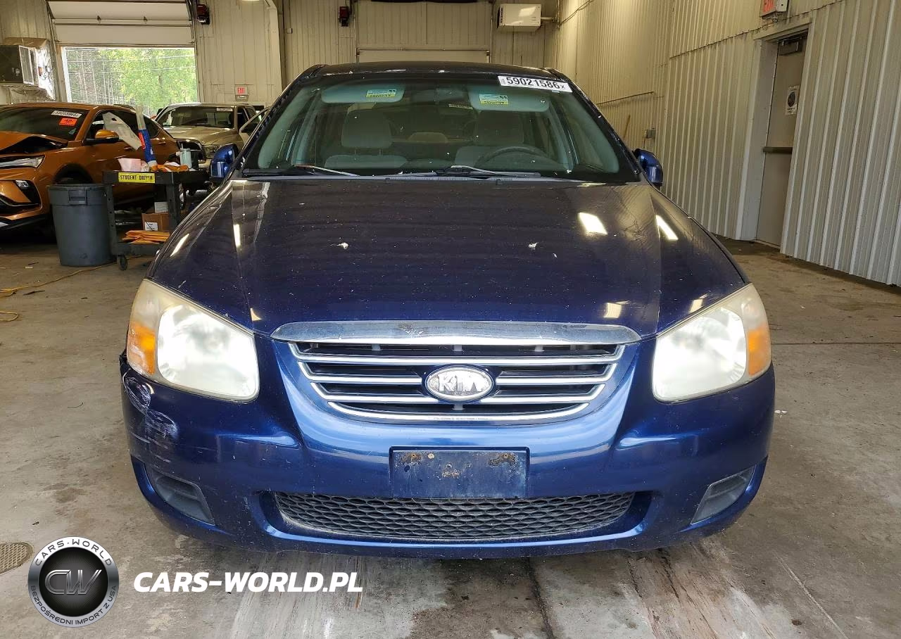 2007 Kia Spectra Lx VIN:KNAFE121675455727 - 5