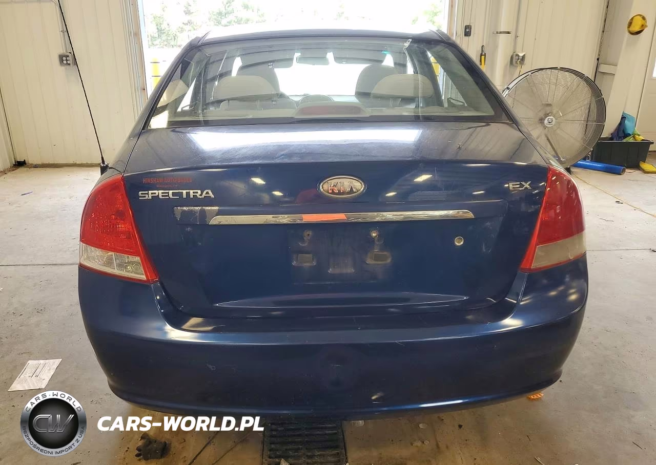 2007 Kia Spectra Lx VIN:KNAFE121675455727 - 6