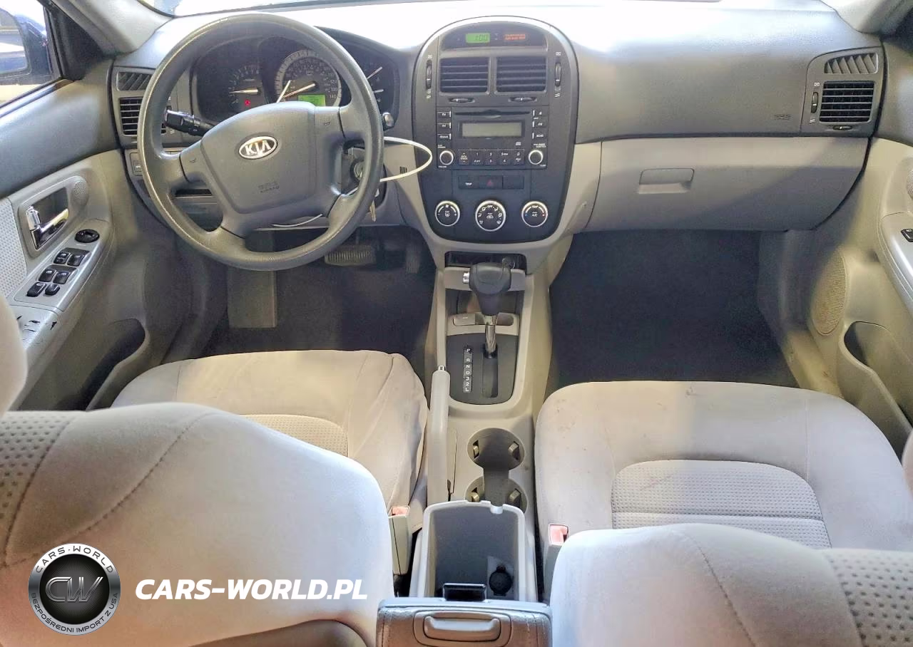 2007 Kia Spectra Lx VIN:KNAFE121675455727 - 8