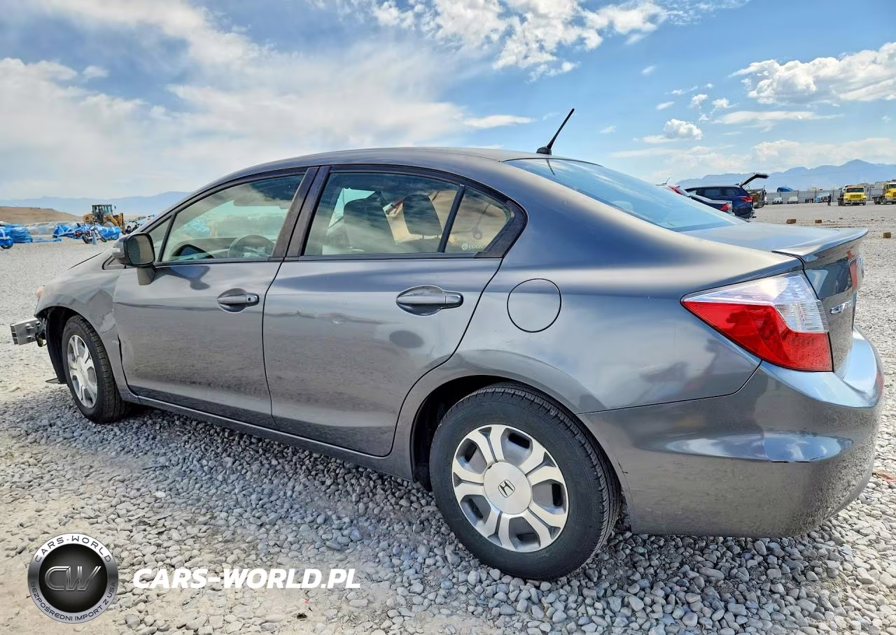 2012 Honda Civic Hybrid VIN:JHMFB4F25CS009319 - 2