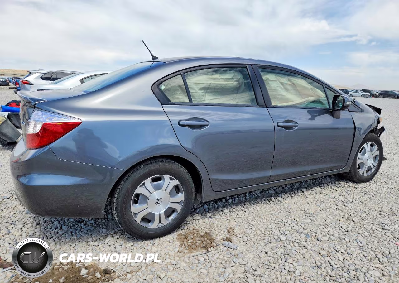 2012 Honda Civic Hybrid VIN:JHMFB4F25CS009319 - 3