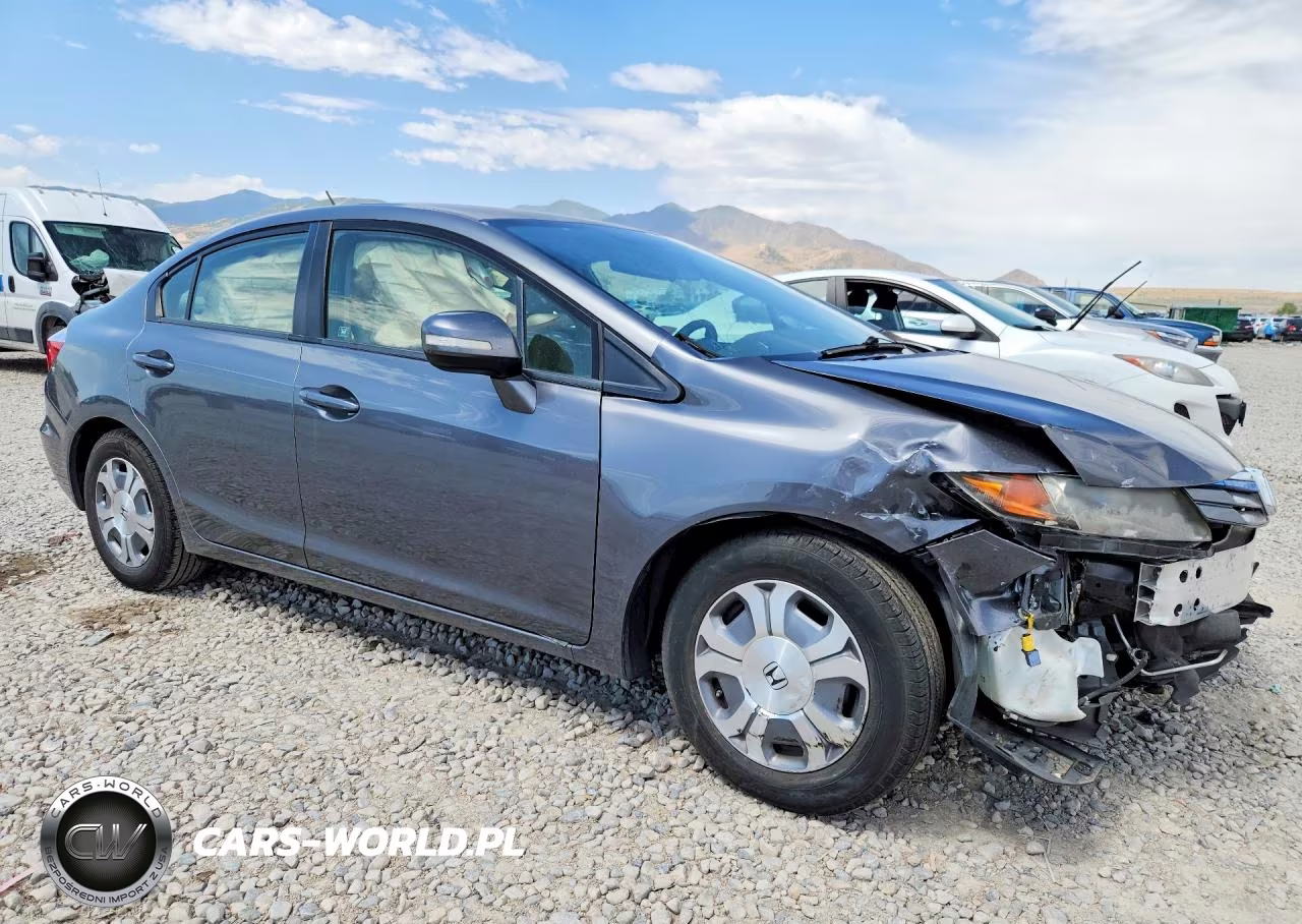 2012 Honda Civic Hybrid VIN:JHMFB4F25CS009319 - 4