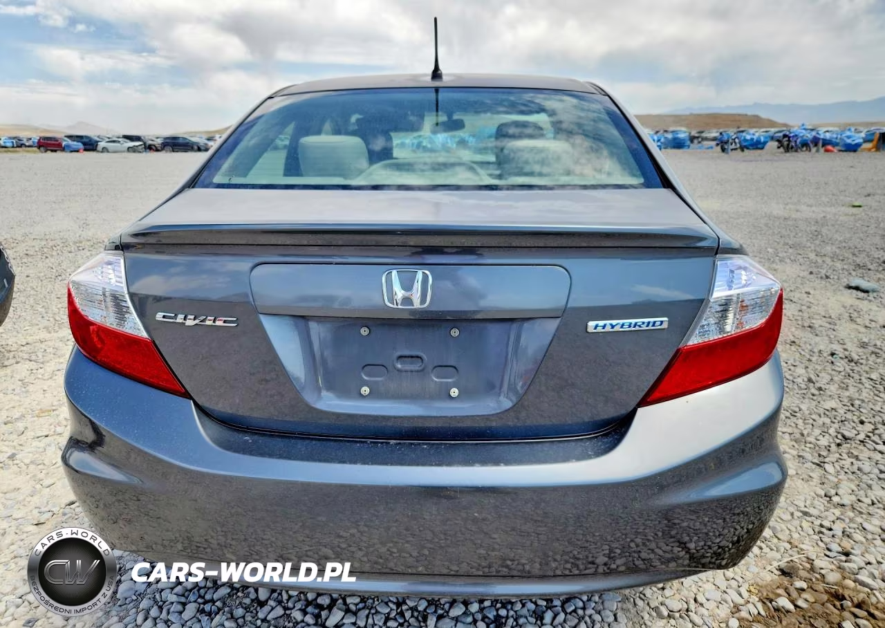 2012 Honda Civic Hybrid VIN:JHMFB4F25CS009319 - 6