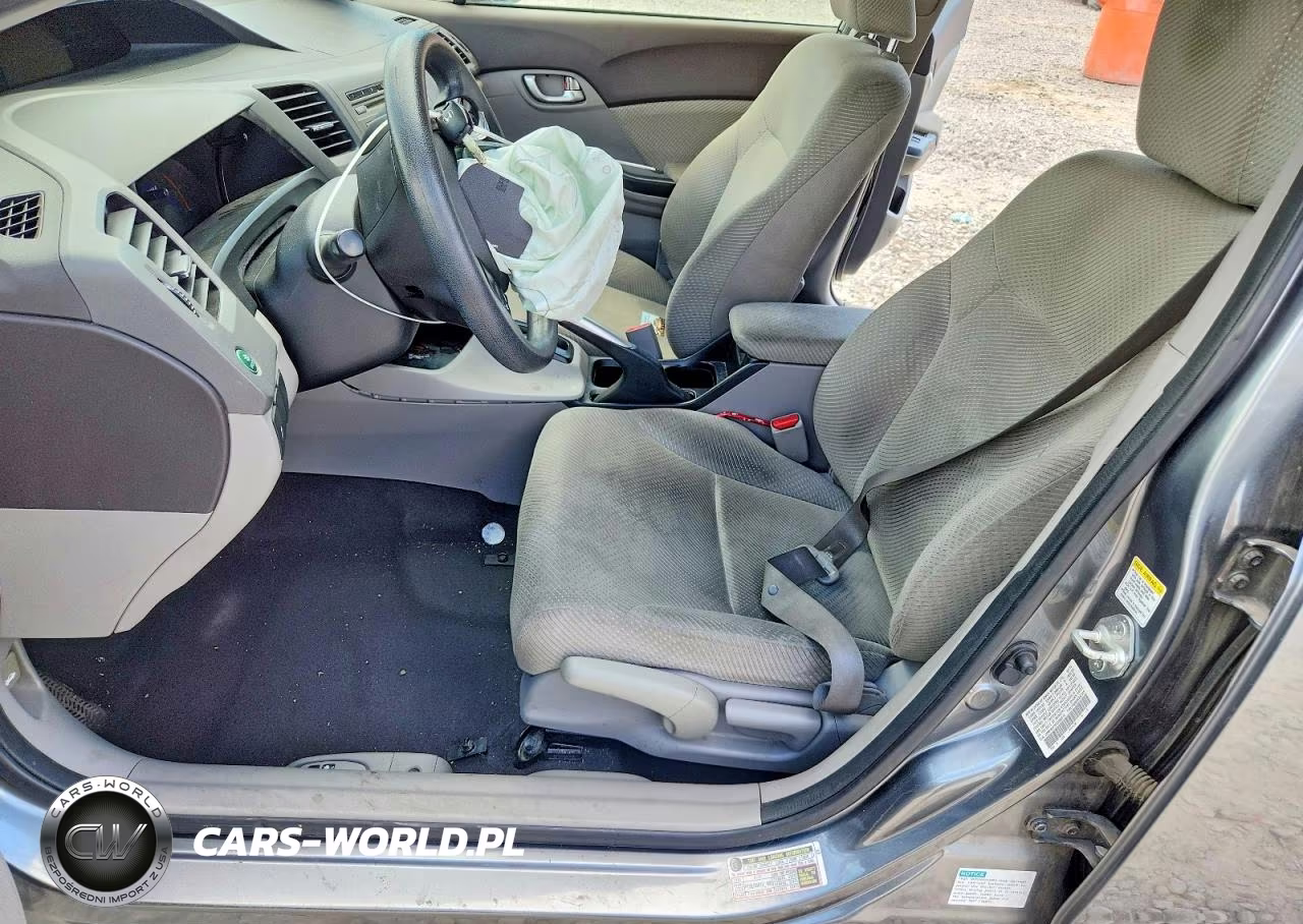 2012 Honda Civic Hybrid VIN:JHMFB4F25CS009319 - 7