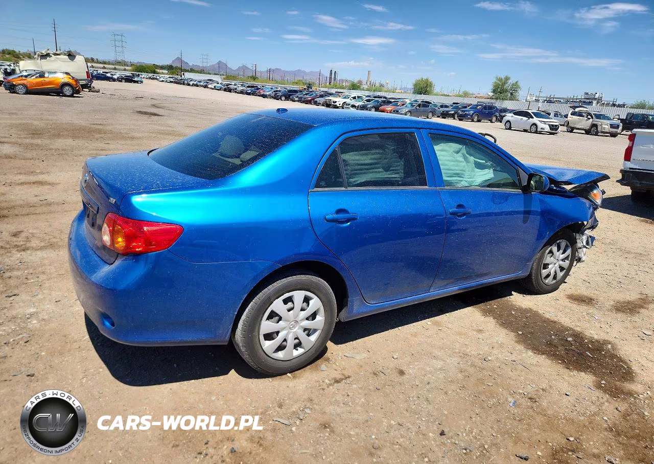2009 Toyota Corolla Le VIN:1NXBU40E39Z110803 - 3