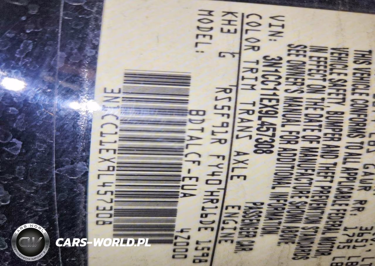 2009 Nissan Versa 1.6 Base VIN:3N1CC11EX9L457308 - 14