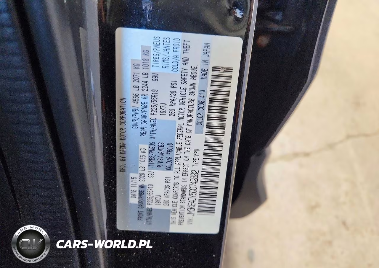 2016 Mazda Cx-5 Gt VIN:JM3KE4DY5G0742882 - 13
