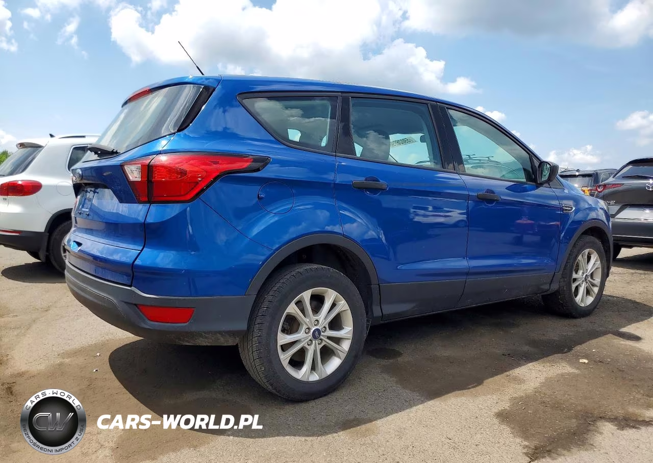 2019 Ford Escape S VIN:1FMCU0F78KUB49494 - 3